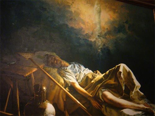 El Milagro de Calanda pintado por Sor Isabel Guerra